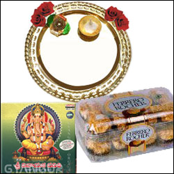 "Pooja Hamper - code07 - Click here to View more details about this Product